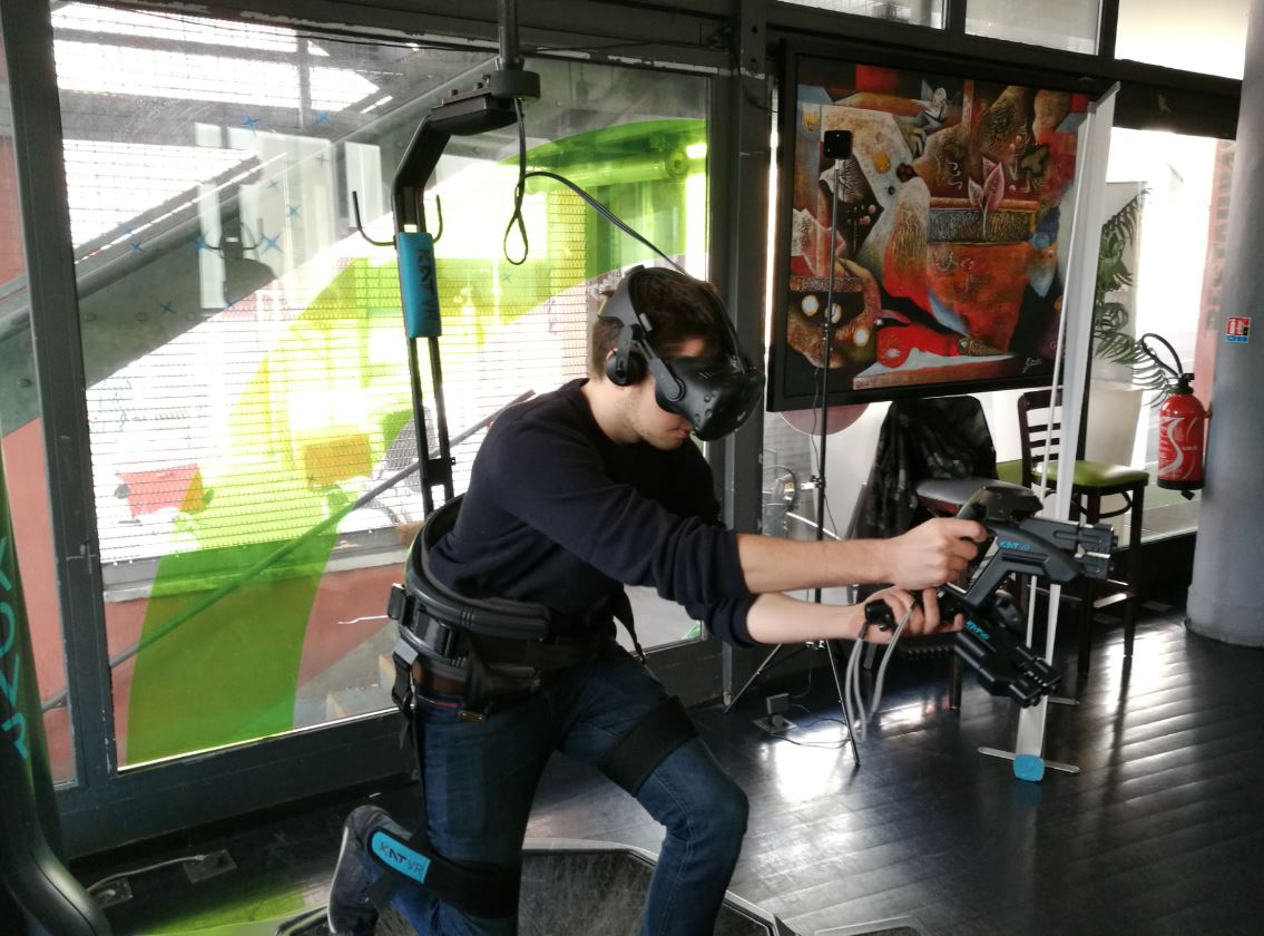 Test d'un jeu en réalité virtuelle