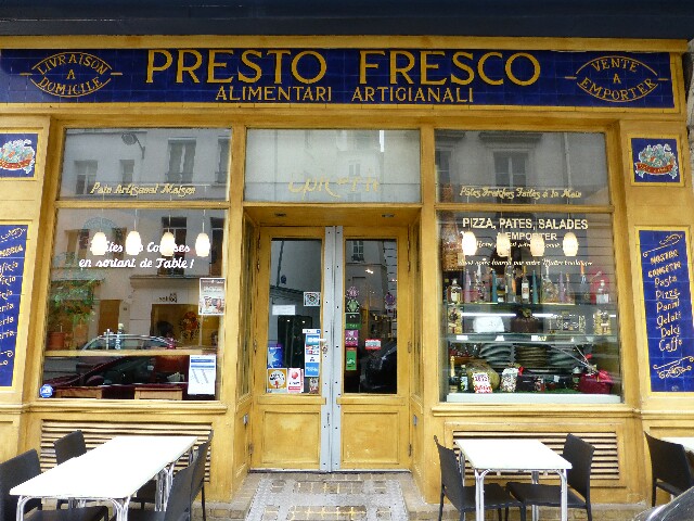 Façade du restaurant