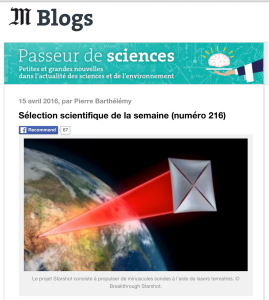 blog Passeur de Sciences