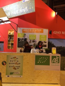 Stand de l'agence Bio