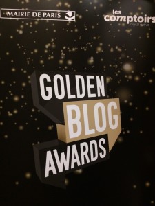 affiche golden blog awards 2015
