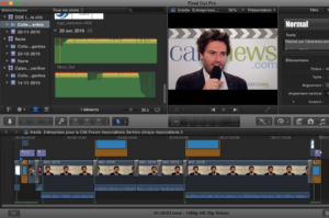 Montage dans Final Cut Pro X